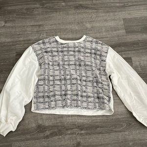 zara long sleeve sweater / sweatshirt